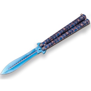 Briceag fluture Joker, maner aluminiu, lama 10.5 cm JKR0643