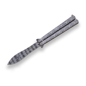 Briceag fluture Joker, maner aluminiu, lama 10.5 cm JKR0644