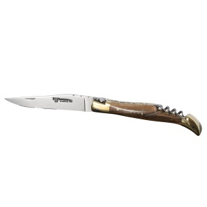 Briceag Laguiole en Aubrac, maner lemn nuc, lama 12cm - LGL0312NOL/FSJ1