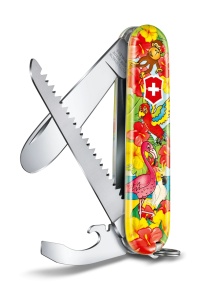 Briceag My First Victorinox, 84 mm, Parrot 0.2373.E3 - Img 1