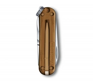 Briceag Victorinox Classic Colors Transparent,58 mm, Chocolate Fudge 0.6223.T55G - Img 3