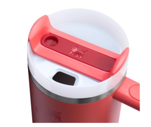 Cana termoizolanta Stanley The Quencher H2.O FlowState Tumbler 0.89L, Hot Coral 10-10827-951 - Img 3