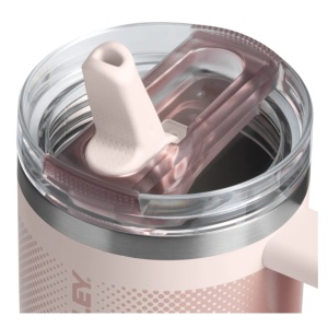 Cumpara Cana termoizolanta Stanley The Quencher ProTour Flip Straw Tumbler 0.59L, Rose Quartz 10-12484-096 3