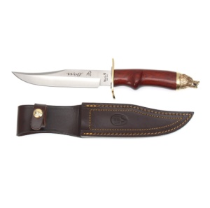 Cutit Muela WOLF-16R, maner lemn presat de trandafir, lama 16cm - Img 2