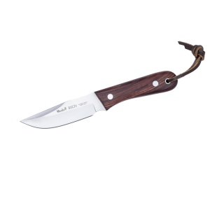 Cutit Outdoor Muela Bison-9NL, maner lemn Palovioleta lama 9cm