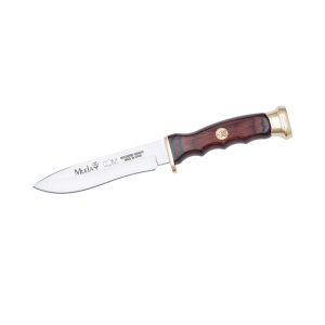 Cutit Outdoor Muela COMF-10,maner lemn presat coral, lama 10.5 cm