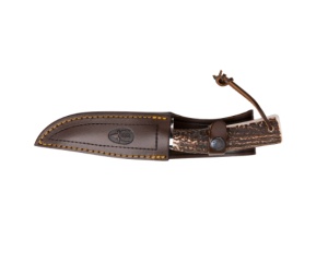 Cutit Outdoor Muela POINTER-13A, maner corn de cerb, lama 13 cm - Img 2