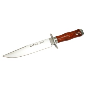 Cutit Outdoor Muela URIAL-19CO, maner lemn coral presat, lama 19 cm