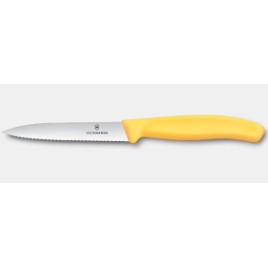 Cutit pentru decojit Victorinox Swiss Classic Paring Knife, lama 10cm, maner Polypropylene 6.7734.C1