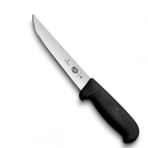 Cutit pentru dezosat Victorinox Boning Knife , lama 12cm, Black 5.6003.12