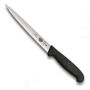 Cutit pentru filetat Victorinox filleting Knife, lama 18cm, Black 5.3813.18
