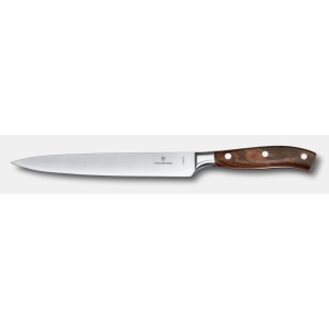 Cutit pentru friptura Victorinox Grand Maitre Carving Knife, lama 20cm, Wood 7.7200.20G
