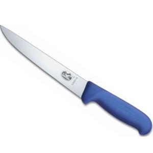 Cutit pentru injunghiat Victorinox Sticking Knife, lama 18cm, Blue 5.5502.18