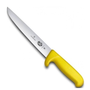 Cutit pentru injunghiat Victorinox Sticking Knife, lama 18cm, Yellow 5.5508.18L