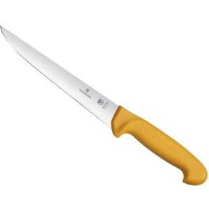 Cutit pentru injunghiat Victorinox Swibo Sticking Knife, lama 22cm, Orange 5.8411.22