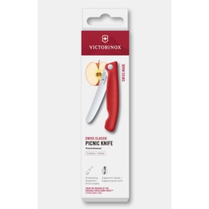 Cumpara Cutit Pliabil Victorinox Swiss Classic Picnic Knife, maner Polypropylene, lama 11cm 6.7831.FC1 3