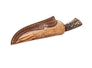 Cutit Vanatoare Muela COL-7DAM,maner corn de cerb, lama 7 cm - Img 2
