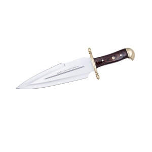 Cutit Vanatoare Muela El Grand Duque-25M,maner lemn presat coral, lama 25 cm