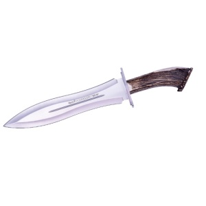 Cutit Vanatoare Muela PODENQUERO-S,maner corn de cerb, lama 26 cm