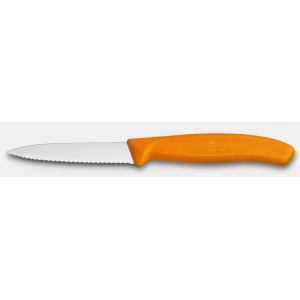 Cutit Victorinox Swiss Classic pentru decojit, lama 8cm, Orange 6.7636.L119