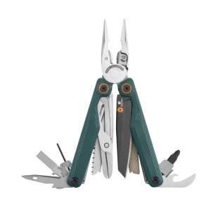Multifunctional Leatherman Wave Alpha, 16 instrumente, Cascadia 833401
