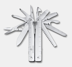 Multifunctional Victorinox Swiss Tool MX, 115 mm, teaca nylon, argintiu 3.0327.MN - Img 4