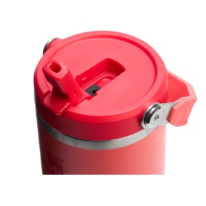 Pahar termoizolant The IceFlow Flip Straw Tumbler 2.0, 0.89L, Hot Coral 10-12043-076 3