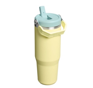 Pahar termoizolant The IceFlow Flip Straw Tumbler 2.0, 0.89L, Pomelo 10-12043-074 - Img 2
