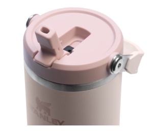Pahar termoizolant The IceFlow Flip Straw Tumbler 2.0, 0.89L, Rose Quartz 10-12043-070 - Img 3
