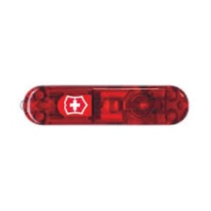 Prasea fata pentru bricege cu LED Victorinox, 58mm, Red Transparent C.6200.T1.10