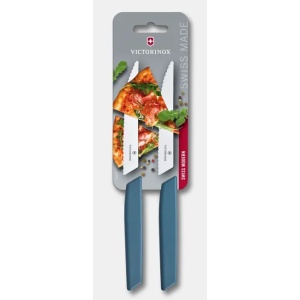 Set cutite Victorinox Swiss Modern Steak Knives, 2 piese, Black 6.9006.12W2B
