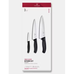 Set pentru bucatarie Victorinox Swiss Classic Kitchen Set, 3 piese, Black 6.7133.3G