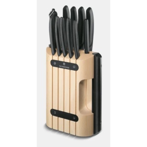 Set Victorinox pentru Bucatarie Swiss Classic Block, 11 piese, black 6.7153.11