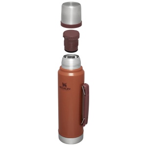 Termos Stanley The Legendary Classic Bottle 1.0L, Hammertone Clay 10-08266-061 - Img 3