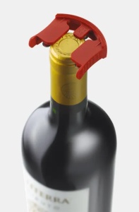 Tirbuson Victorinox Corkscrew with Cap Cutter, Black/Red 7.6924 - Img 2