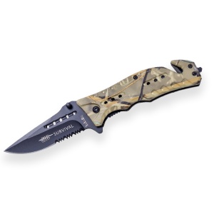 Briceag Joker Rescue, maner aluminiu, lama 8cm JKR0570