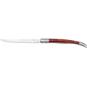 Briceag Joker Stilleto, maner otel&lemn rosu, lama 6cm JKR0171