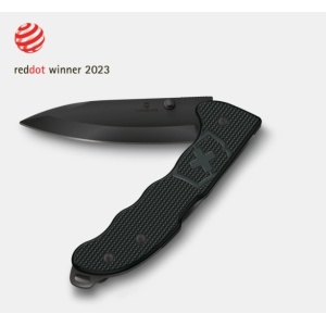 Briceag Victorinox Evoke BS Alox One Hand,136 mm, Black 0.9415.DS23B1 Blister