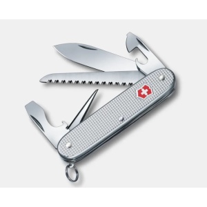 Briceag Victorinox Farmer Alox,93 mm, argintiu 0.8241.26