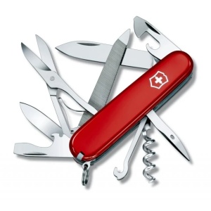 Briceag Victorinox Mountaineer, 91 mm, rosu 1.3743