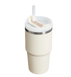 Cana termoizolanta Stanley The Quencher H2.O FlowState Tumbler 0.60L, Cream 2.0 10-10826-304 - Img 2