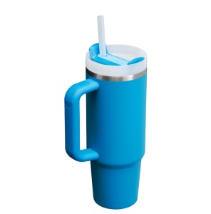 Cana termoizolanta Stanley The Quencher H2.O FlowState Tumbler 0.89L, Azure 10-11825-271 - Img 2