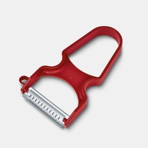 Curatator Victorinox Rapid Peeler & Cutter Julienne, 110mm, lama zimtata, ABS, red 6.0934.1 2