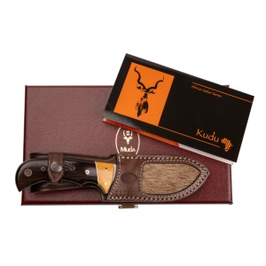 Cumpara Cutit Muela KUDU, maner lemn granadillo, lama 10cm 3