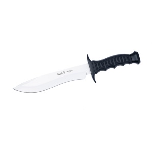 Cutit Outdoor Muela 85-181, maner cauciuc si zamak negru lama 18cm
