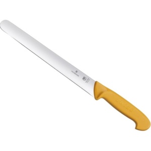 Cutit pentru feliat Victorinox Swibo Slicing Knife, lama 25cm, Orange 5.8441.25