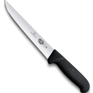 Cutit pentru injunghiat Victorinox Sticking Knife, lama 18cm, Black 5.5503.18