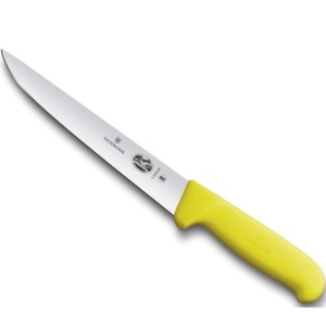 Cutit pentru injunghiat Victorinox Sticking Knife, lama 20cm, Yellow 5.5508.20