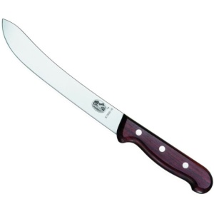 Cutit pentru macelarie Victorinox Butcher Knife, lama 18cm, Wood 5.7600.18