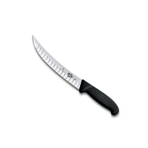 Cutit pentru macelarie Victorinox Butcher Knife, lama 20cm, Black 5.7223.25